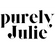 Purely Julie Logo in the homepage
